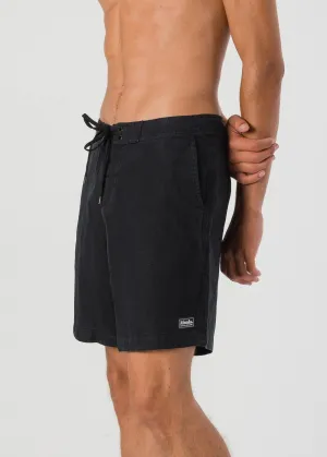 Afends Mens Hemp Naturals - Fixed Waist Boardshort