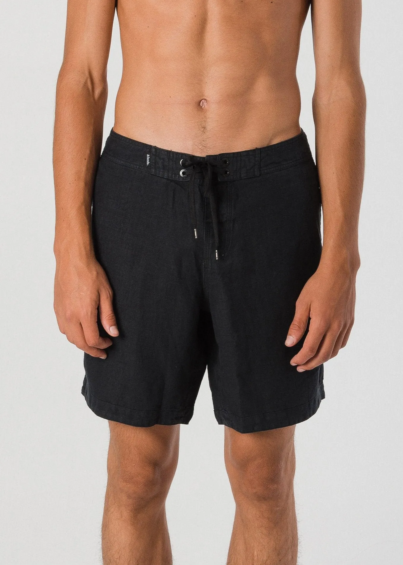 Afends Mens Hemp Naturals - Fixed Waist Boardshort