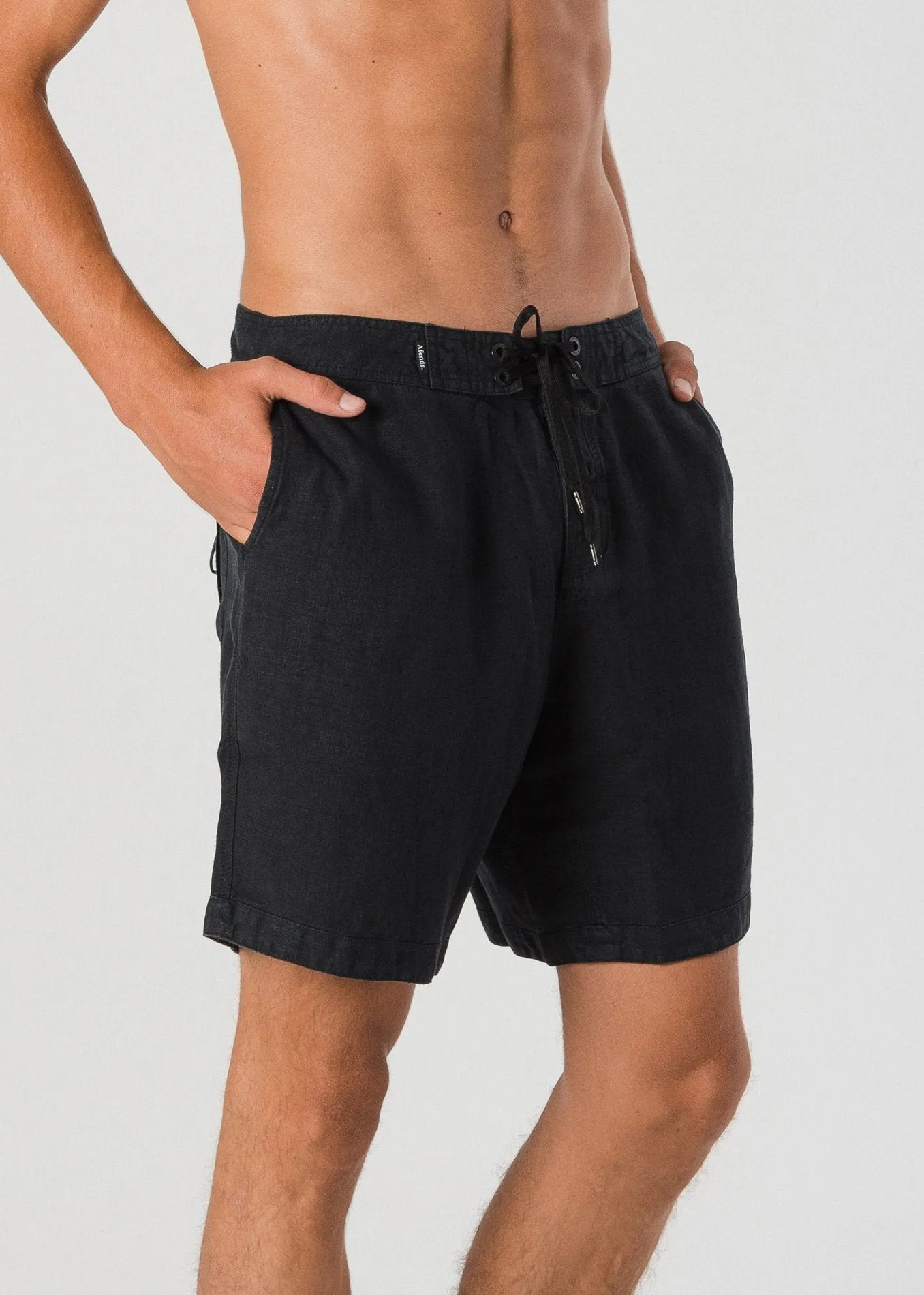 Afends Mens Hemp Naturals - Fixed Waist Boardshort