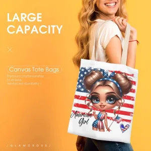 American Girl 2 Canvas Tote