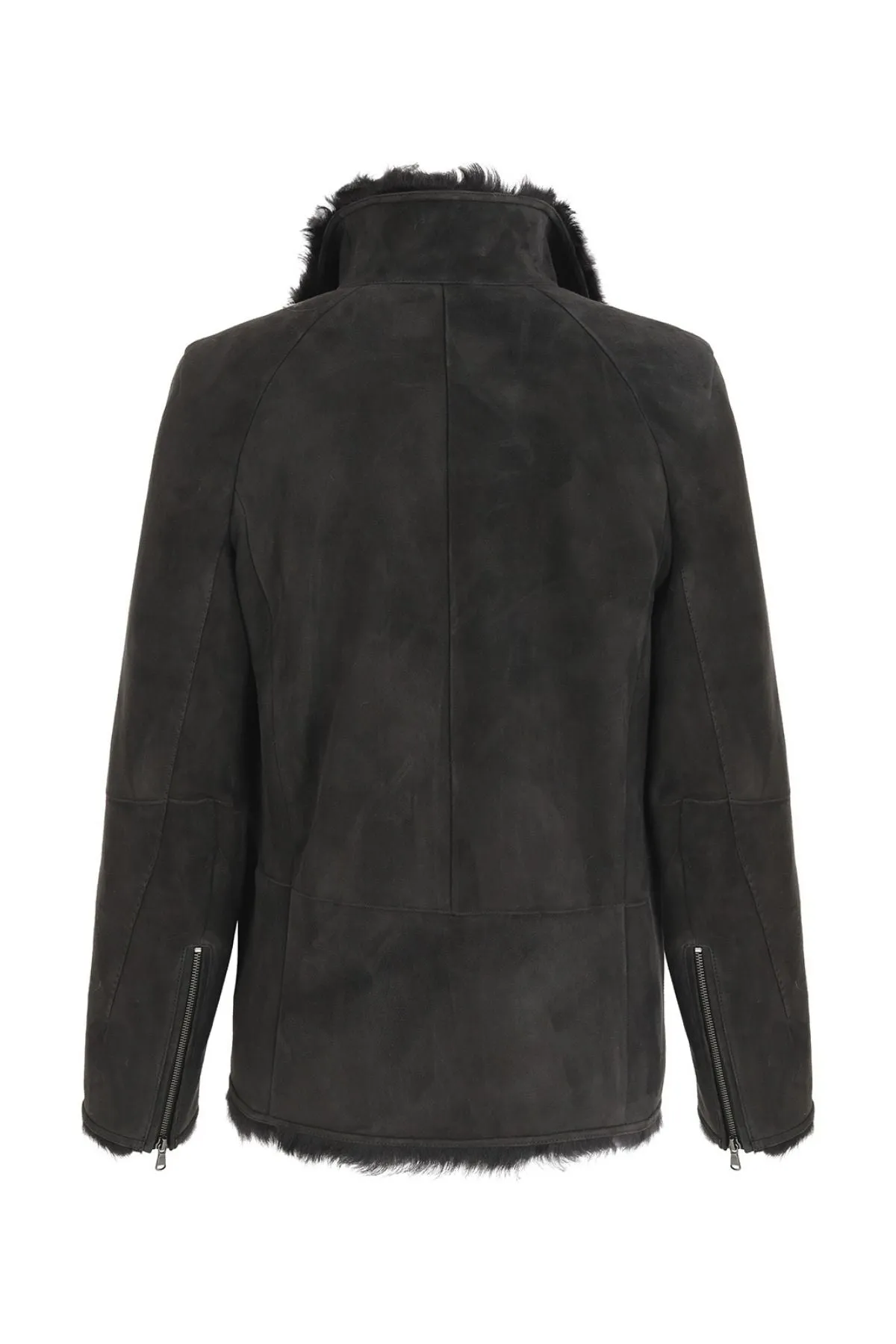 Anthracite Shearling Jacket