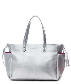 Aquila Tote Bag - Silver Metallic - [OUTLET FINAL SALE]