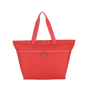 Carlin Zip Top Tote Bag