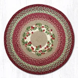 Cranberries Round Rug