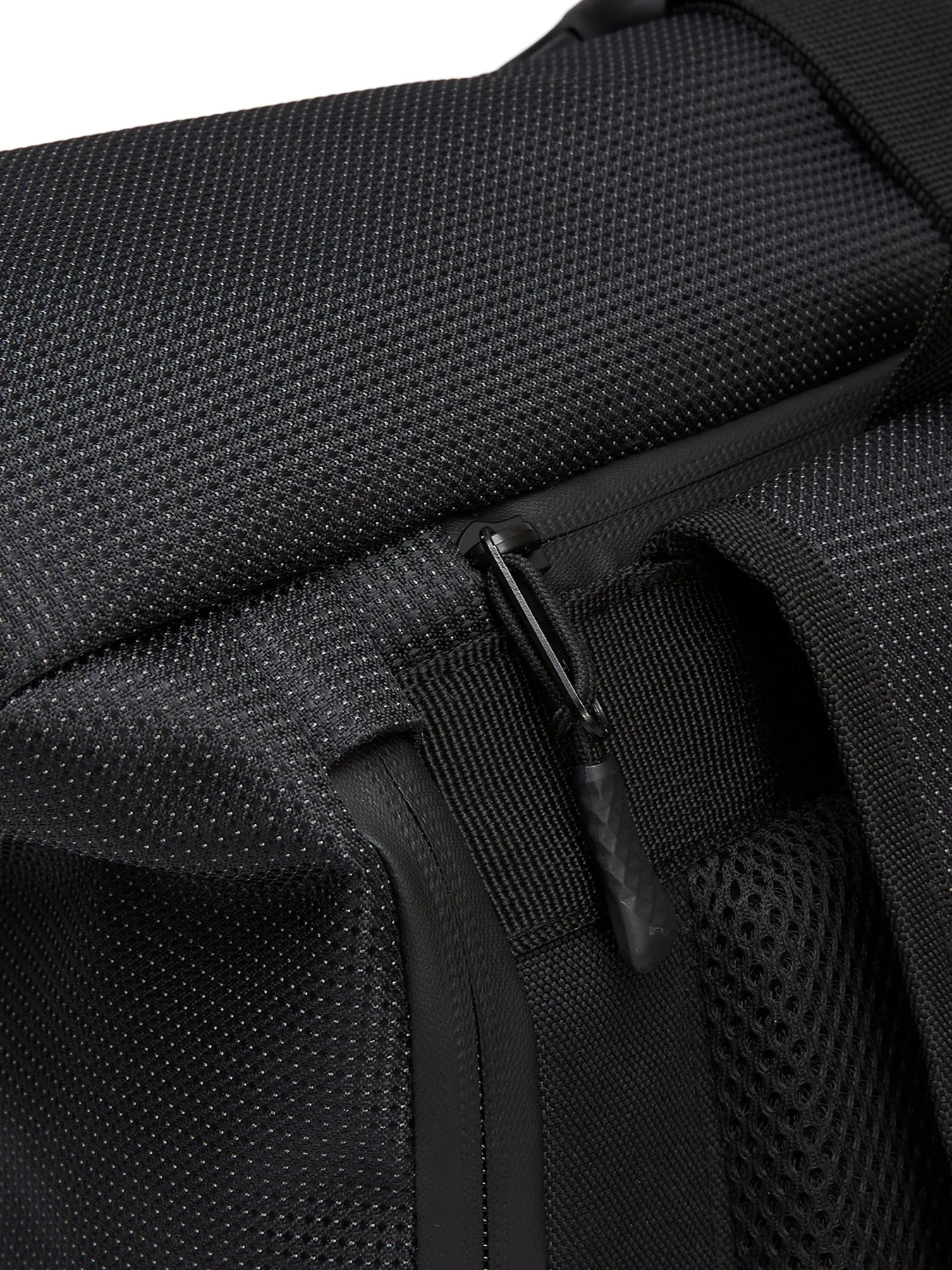 Ela Mo™ Rolltop Rucksack | Black Reflective