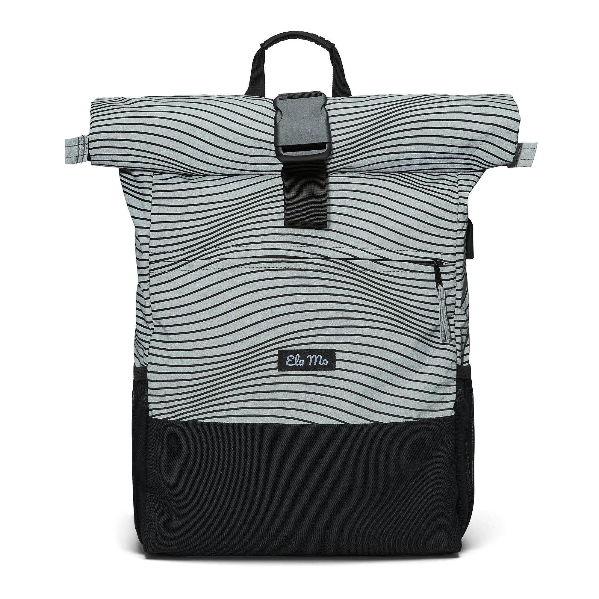 Ela Mo™ Rolltop Rucksack Night Edition | Wave