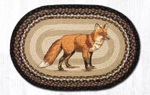 Fox Oval Braided Rug