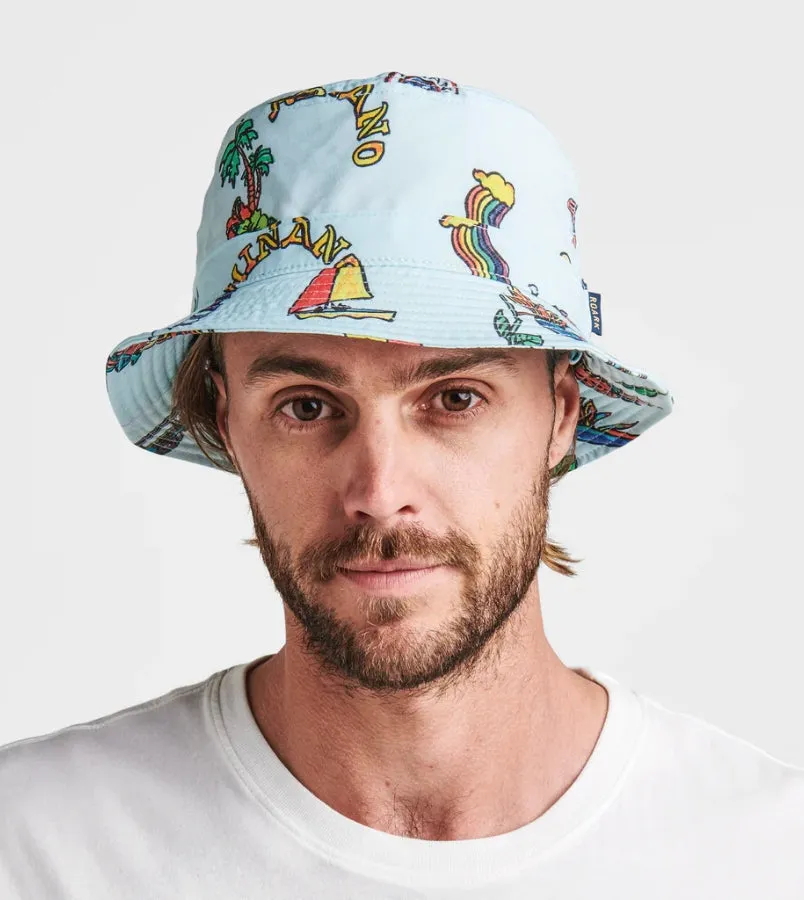 Hinano Luau Bucket Hat Packable