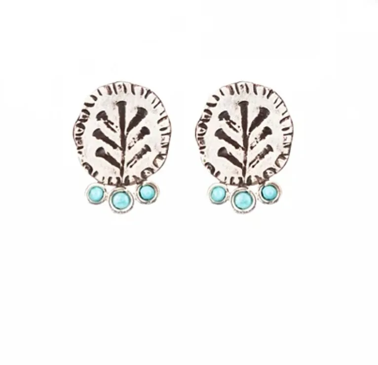 Plant & Tree Stud Earrings