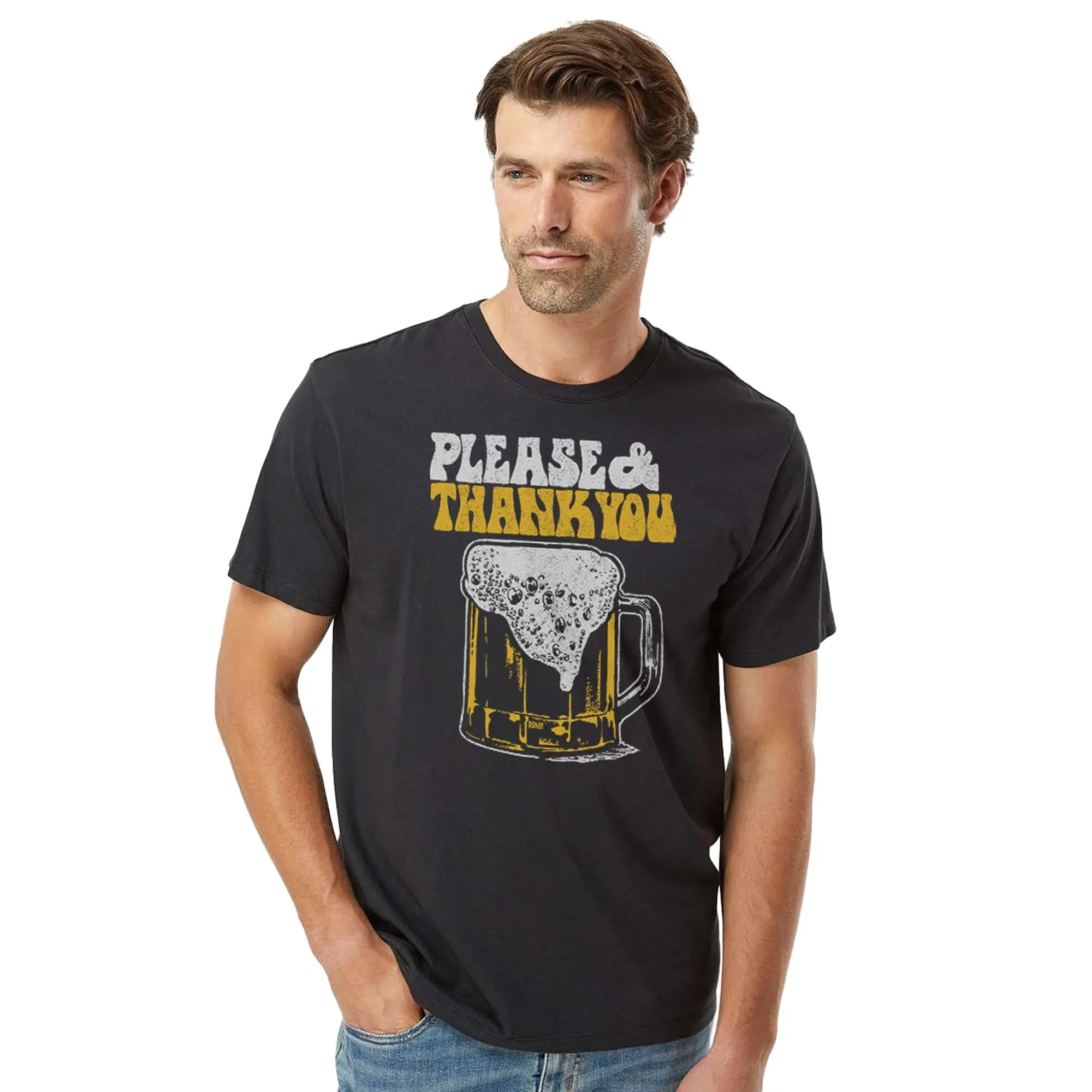 Please & Thank You Beer Organic Cotton T-shirt