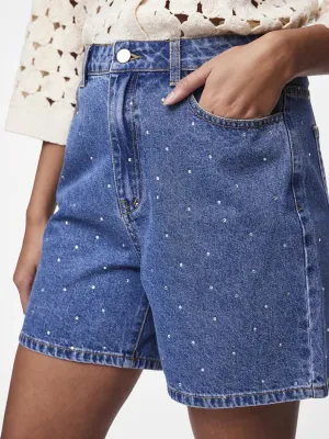 RISTO DENIM SHORTS - YAS