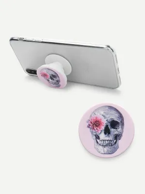 Skeleton Pattern Gasbag Phone Holder