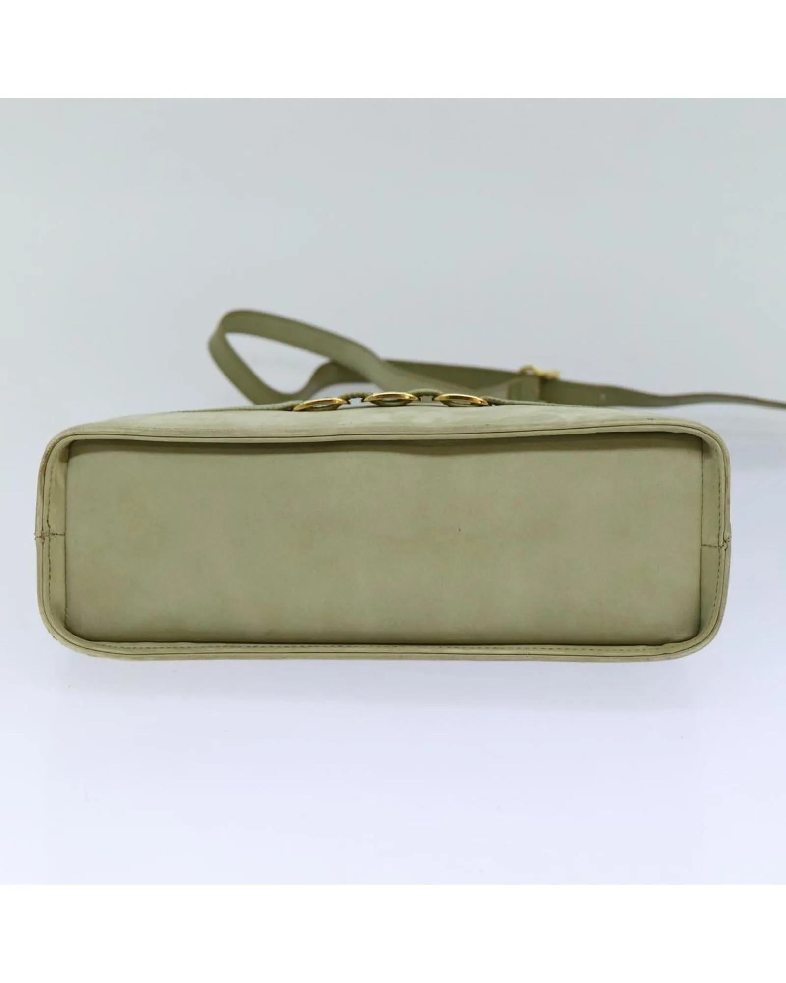 Suede Shoulder Bag with Minimalist Design