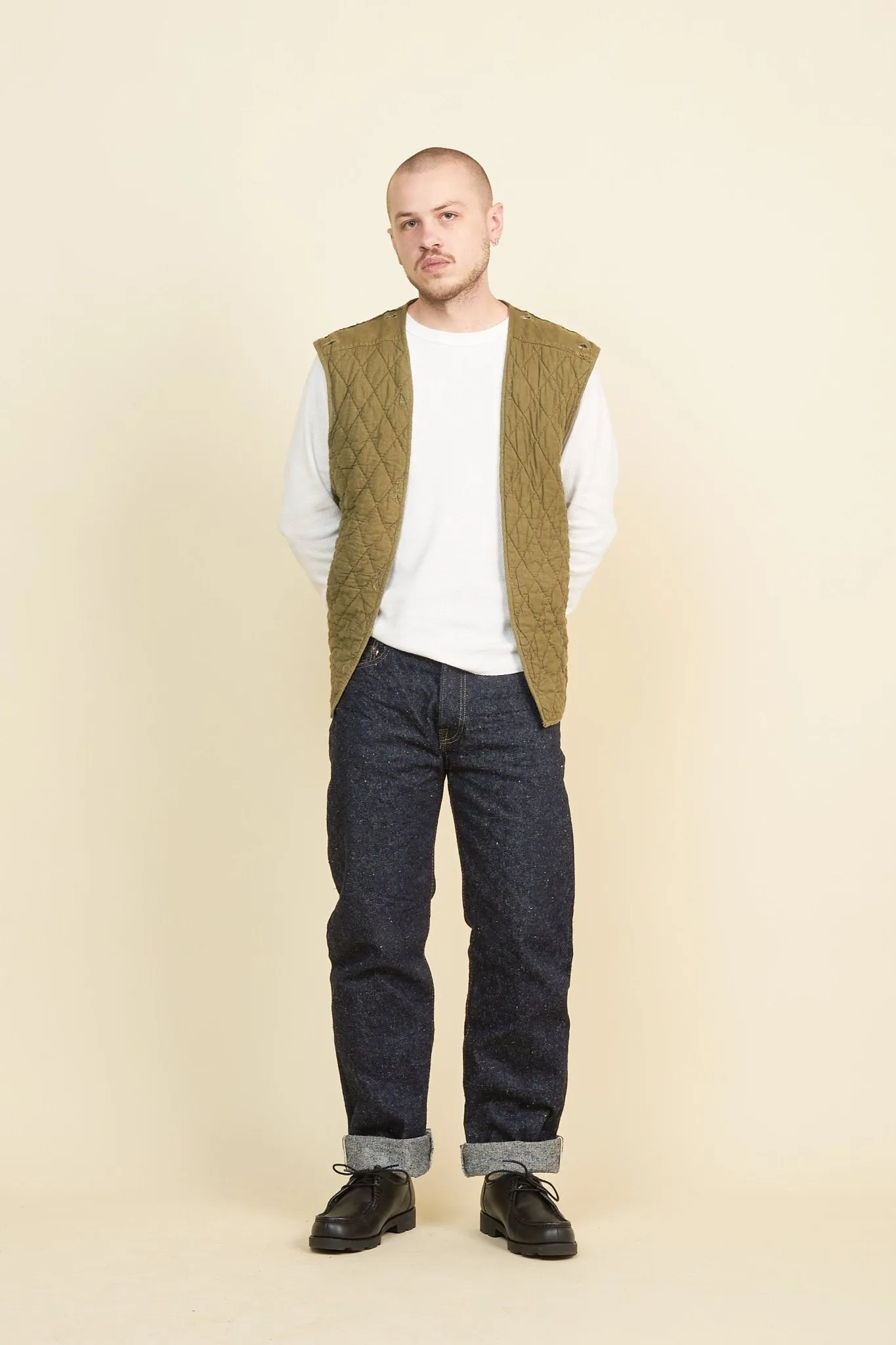 The Strike Gold "Keep Earth" Organic / Recycled Cotton Straight Selvedge Jeans