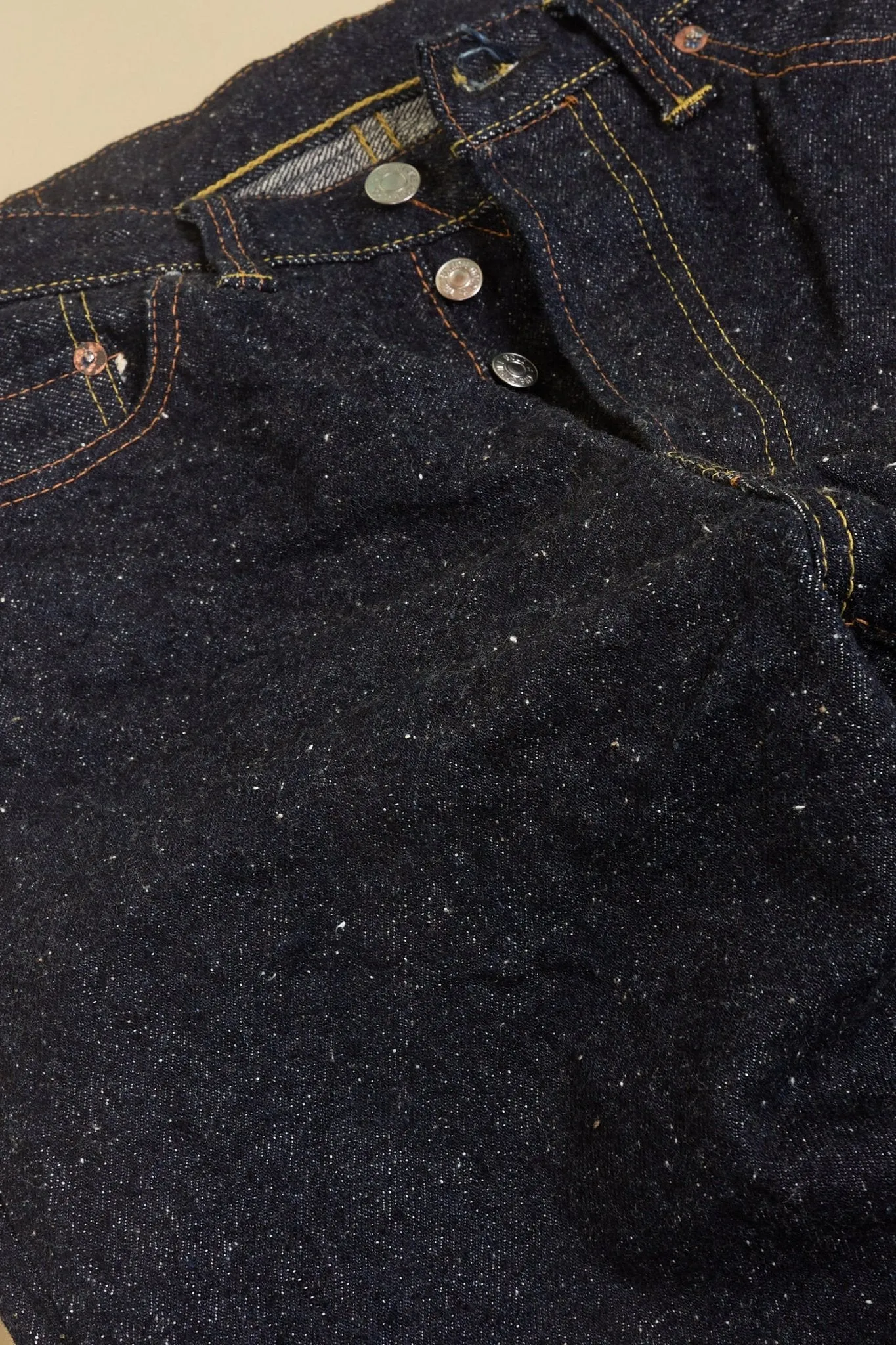 The Strike Gold "Keep Earth" Organic / Recycled Cotton Straight Selvedge Jeans