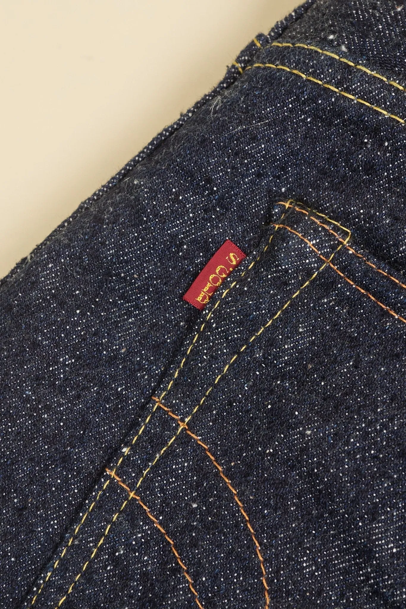 The Strike Gold "Keep Earth" Organic / Recycled Cotton Straight Selvedge Jeans