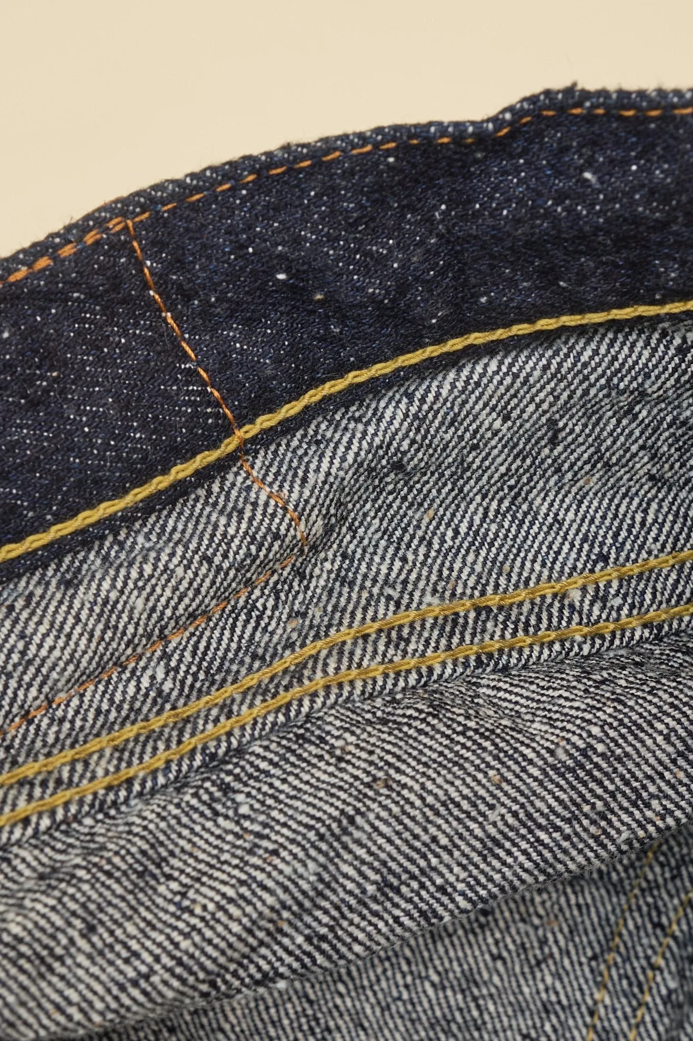 The Strike Gold "Keep Earth" Organic / Recycled Cotton Straight Selvedge Jeans