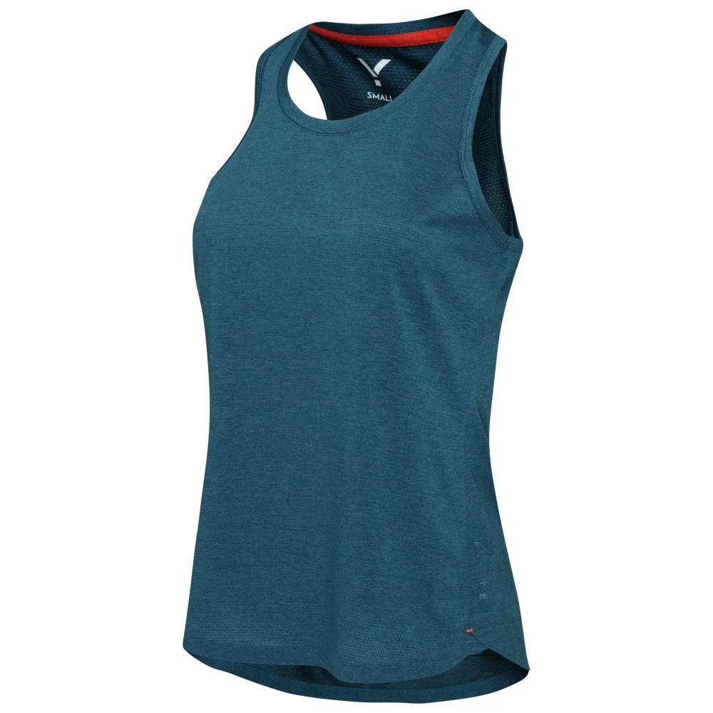 Womens Stellar Tech Singlet (Petrol)